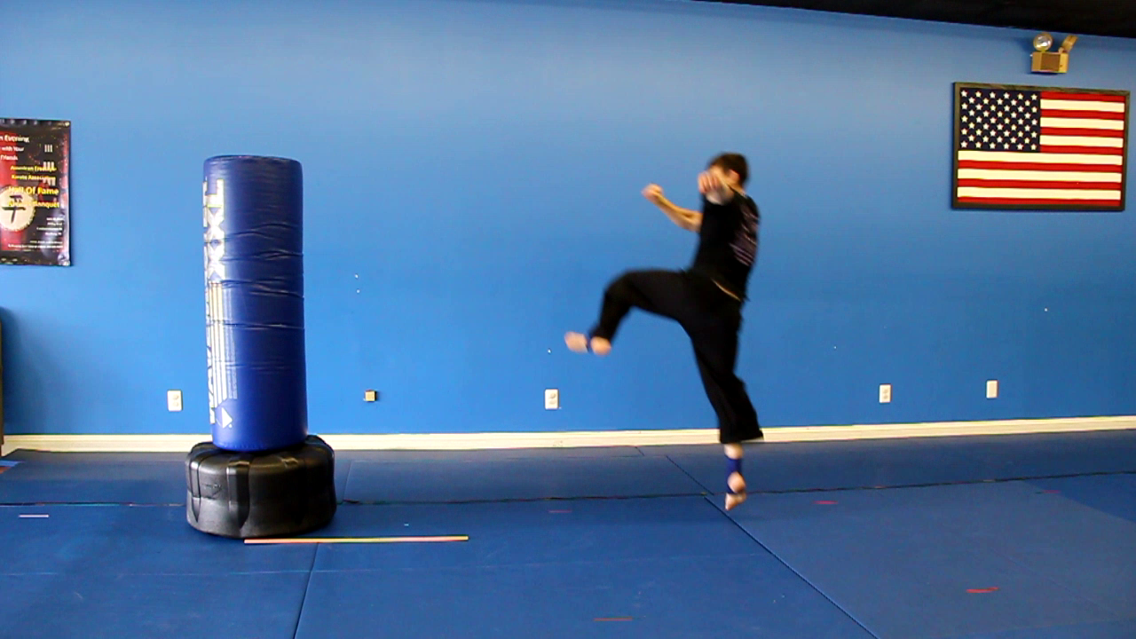 John Eric Goff's Blog Physics of a Flying Side Kick