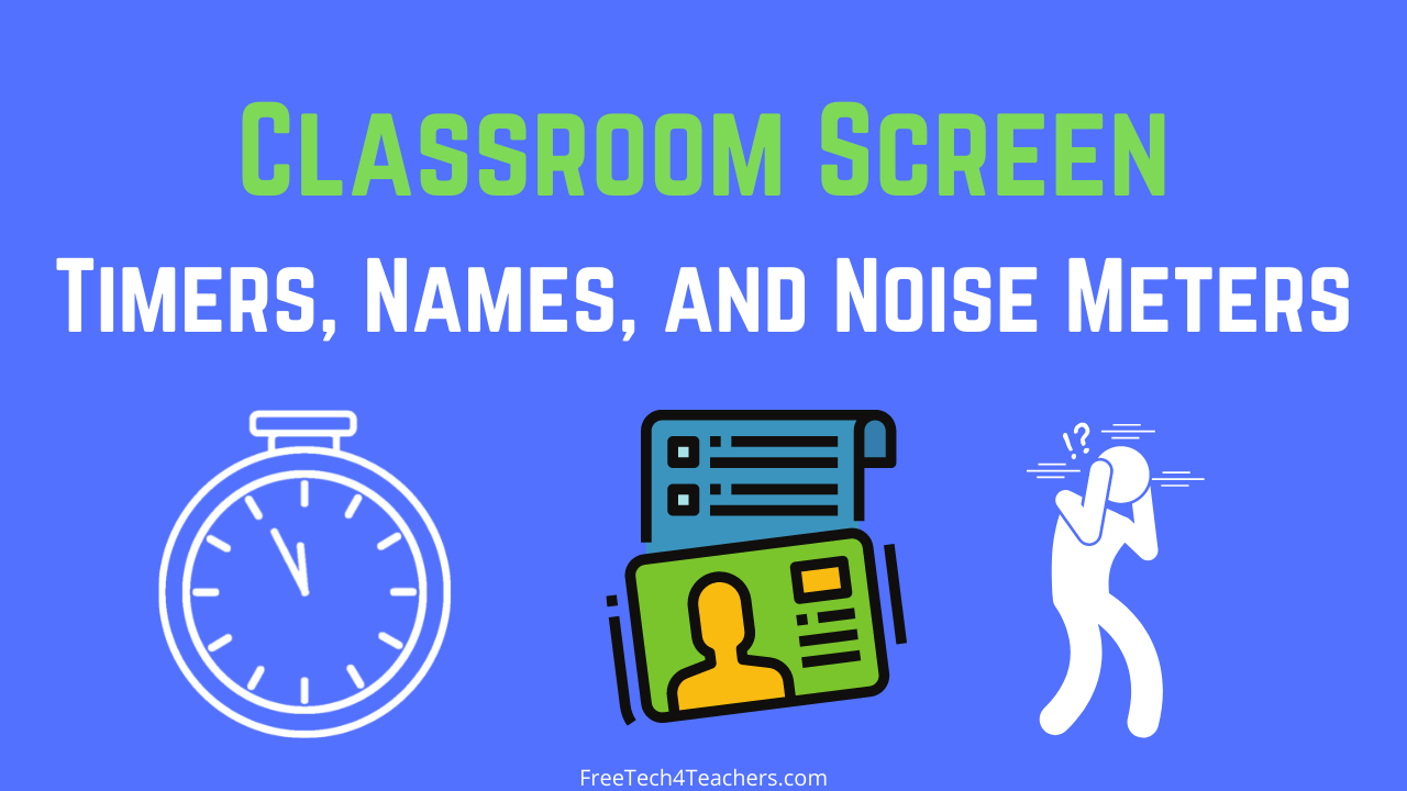 Classroomscreen  Better Time Management for your Classroom