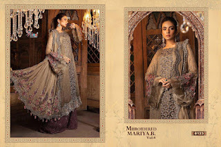 Shree fab Mbroidered mariya b vol 8 Pakistani Suits