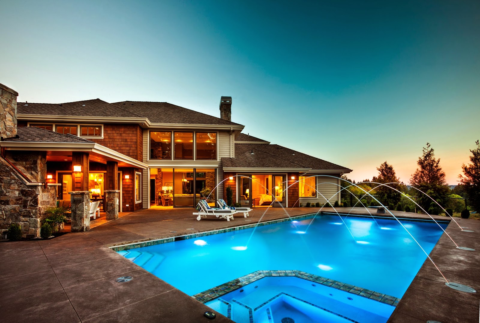 Wallpaper house: Wallpaper American Dream Home