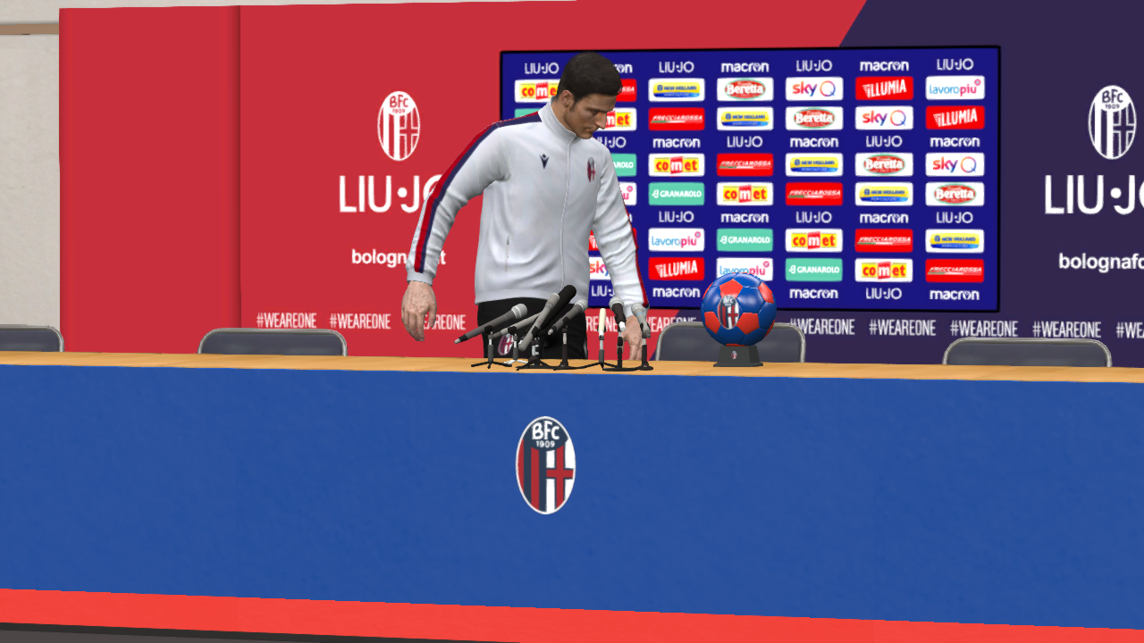 Bologna FC 1909 Press Room & Manager Suits 2020 PES 2017