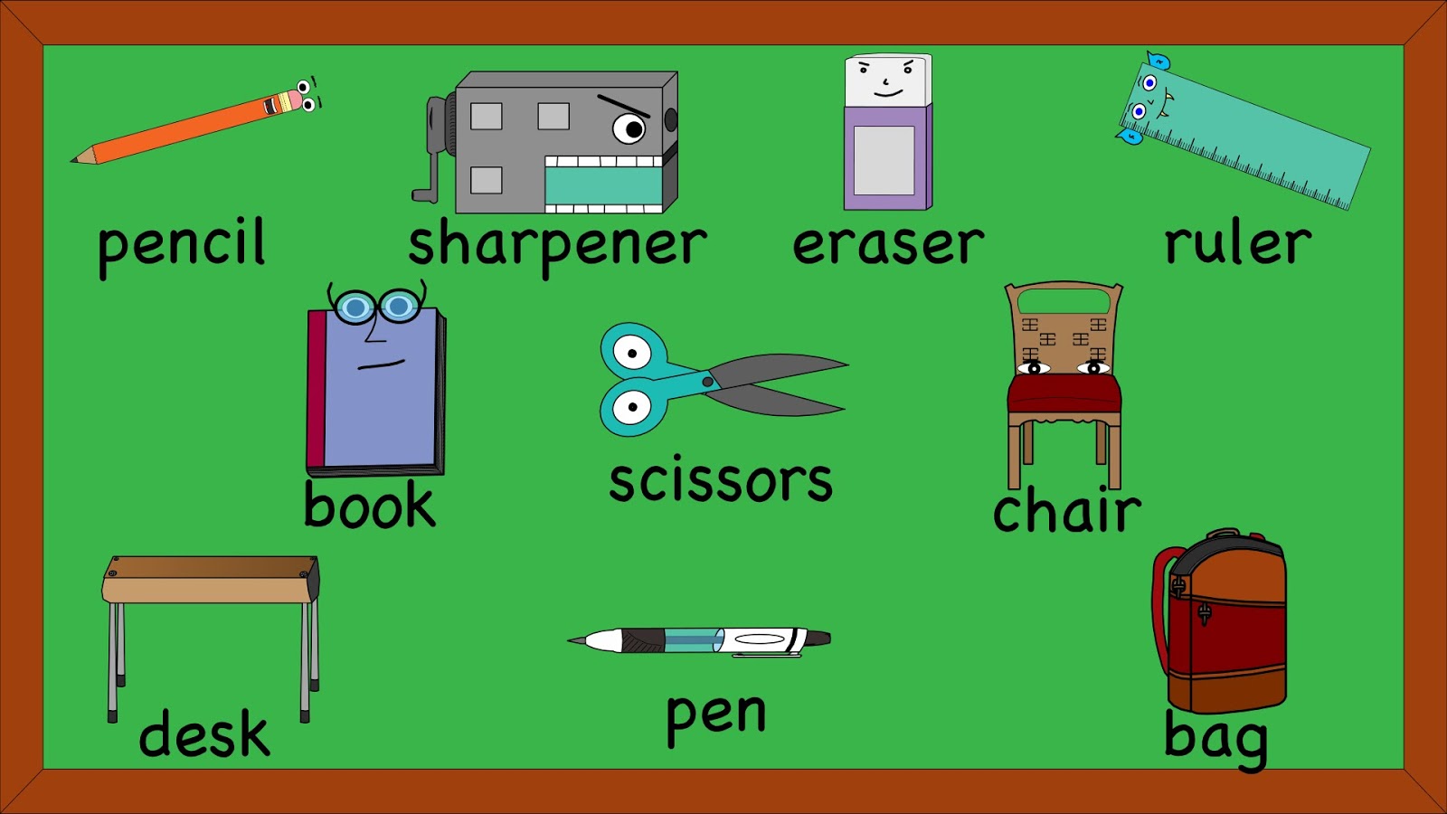 My school things. Школьные принадлежности на английском для детей. Карточки Classroom objects. School objects. School objects карточки.