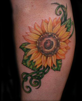Sunflower Tattoo3D Tattoos