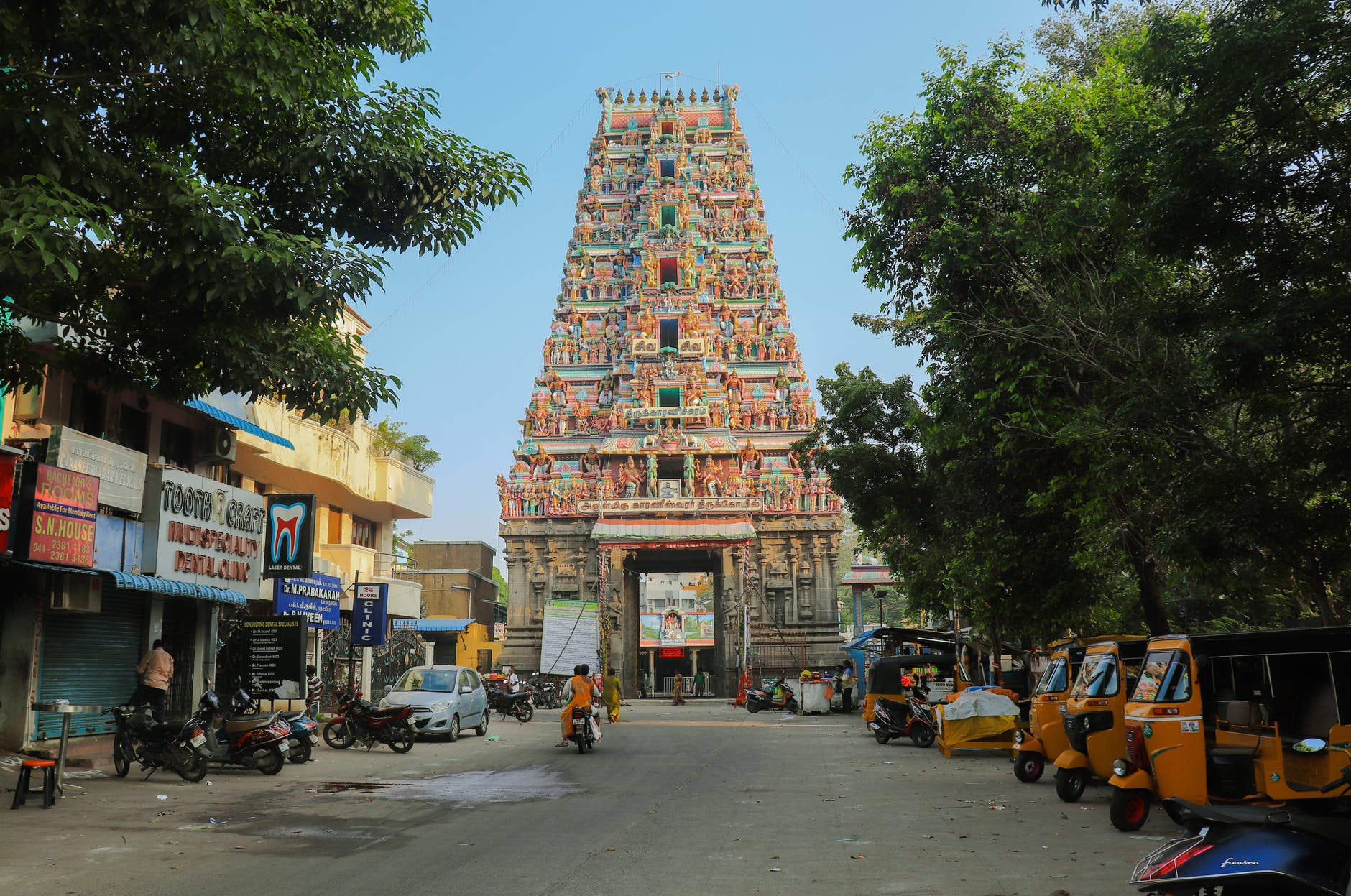 List of Popular Temples with their Location