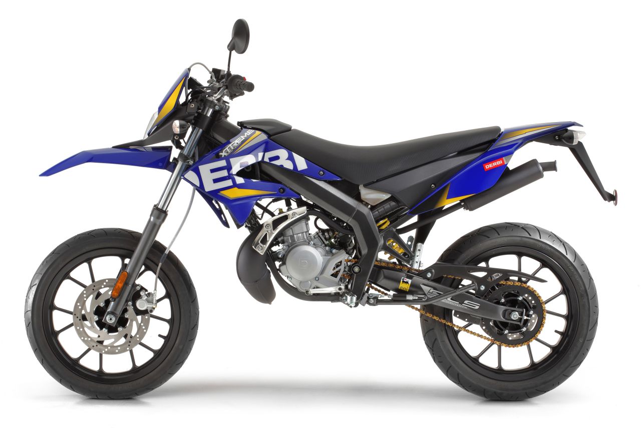 La Derbi Senda DRD XTreme 50 SM Limited Edition s’affiche à 2899€ Le Foot, Drd, 50cc, Dirtbikes