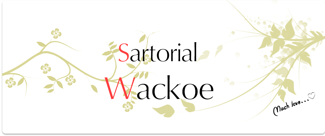 SARTORIAL WACKOE