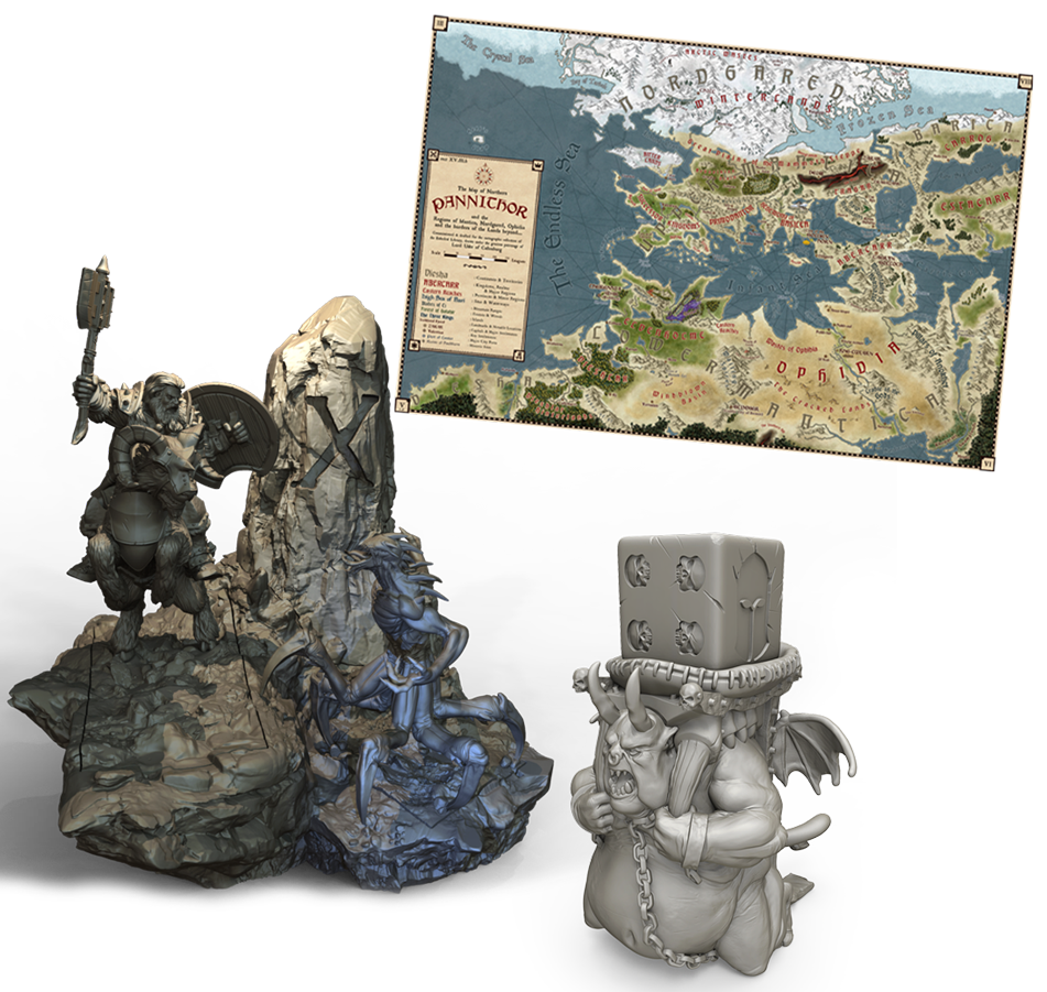 KINGS OF WAR 3RD EDITION SCENARIO AND OBJECTIVES PACK MANTIC 