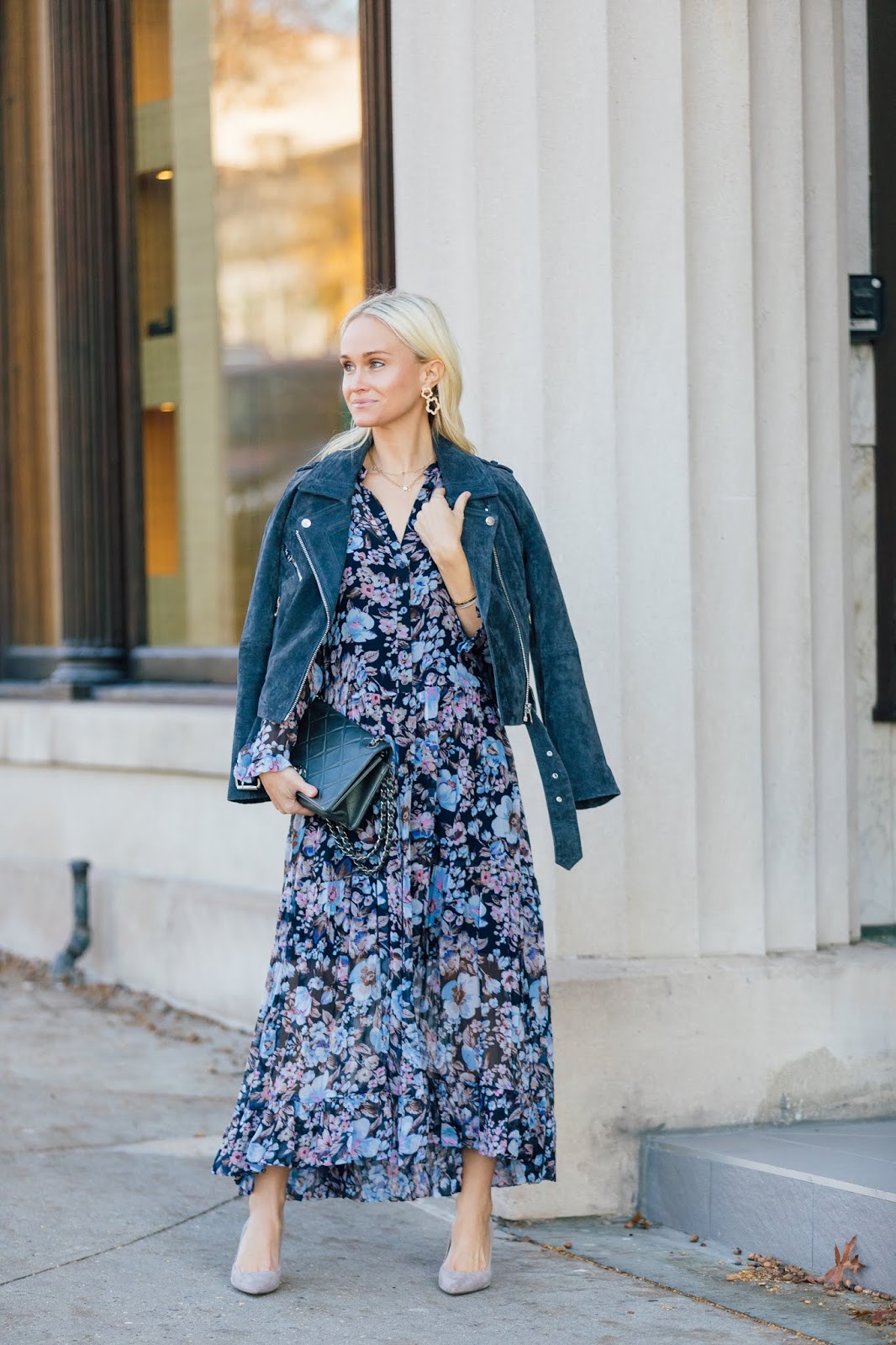 How to Style A Maxi Dress for Winter