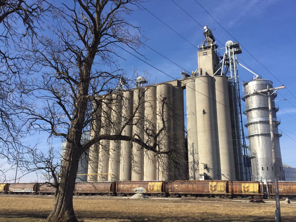 Towns and Nature Cruger, IL Grainland CoOp and July 30, 2018, Explosion