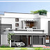 Contemporary 2 storied Kerala home design - 2400 Sq. Ft.