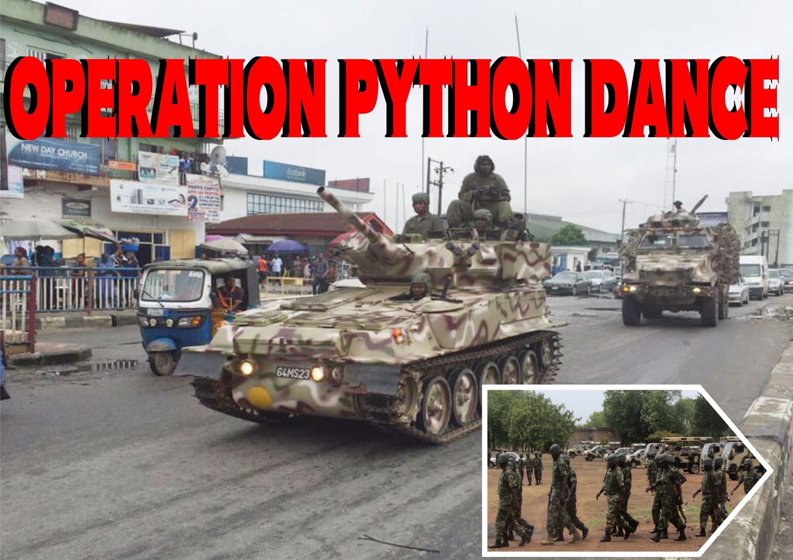 OPERATION PYTHON DANCE WAS TO UNDERMINE THE CALLS FOR BIAFRANS' SELF ...