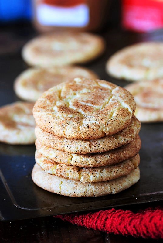 Easy Cake Mix Snickerdoodles The Kitchen is My Playground