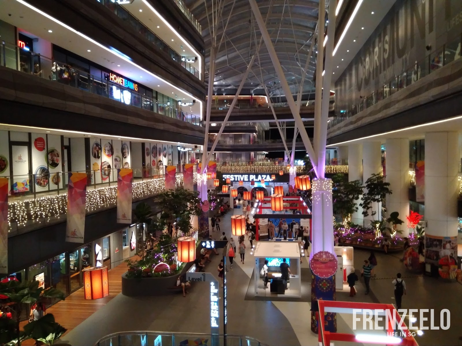 Frenzeelo Visiting The Our Tampines Hub Building
