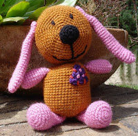 PATRON GRATIS PERRO AMIGURUMI 1087