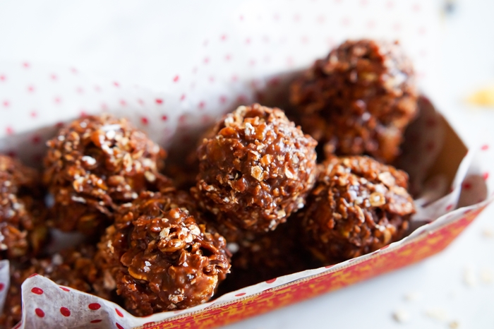 Nutella Oat Crunch No-Bake Cookies