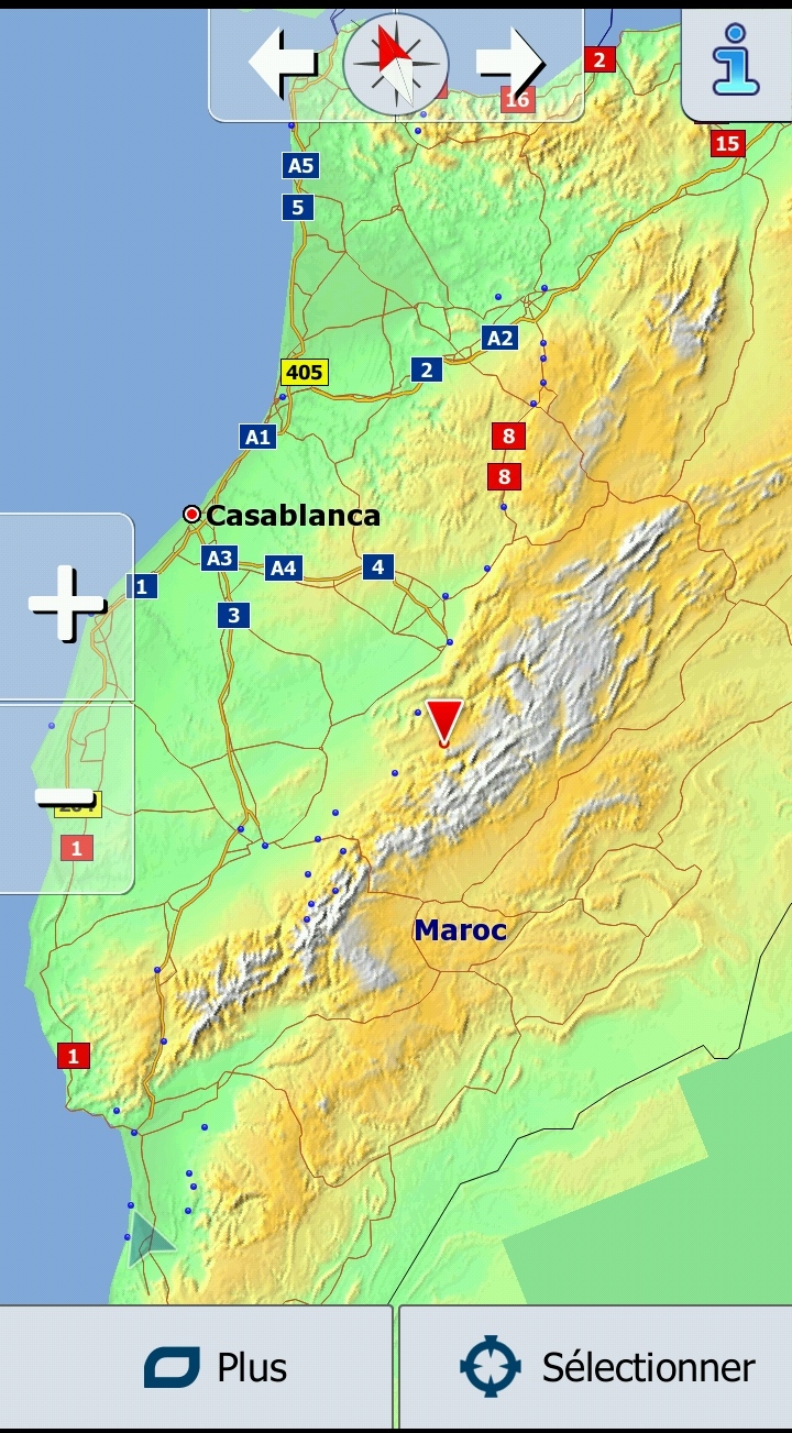 افضل نظام تحيد المواقع GPS خريطة المغرب تحديت جي بي اس 2021carte gps du maroc