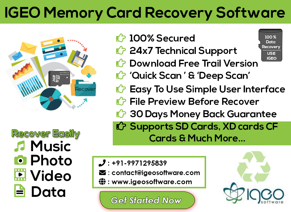 HOW TO RECOVER DATA FROM MEMORY CARD Professional Data Recovery Software