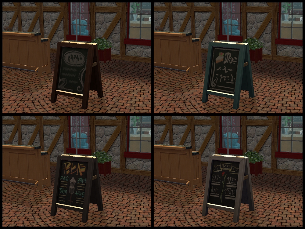 Sims 4 Business Signs Cc