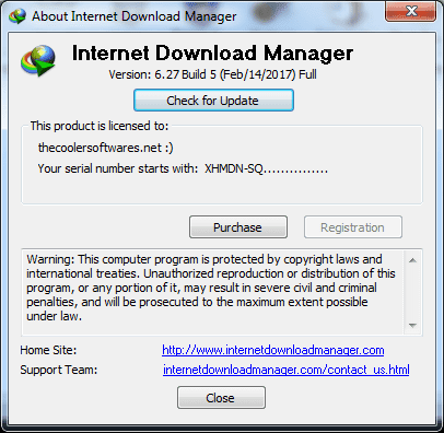 Internet Download Manager IDM 6.27 Build 5 Crack โปรแกรมช่วยดาวน์โหลดถาวร
