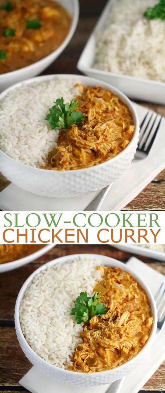 Slow-Cooker Chicken Curry - Cucina de Yung