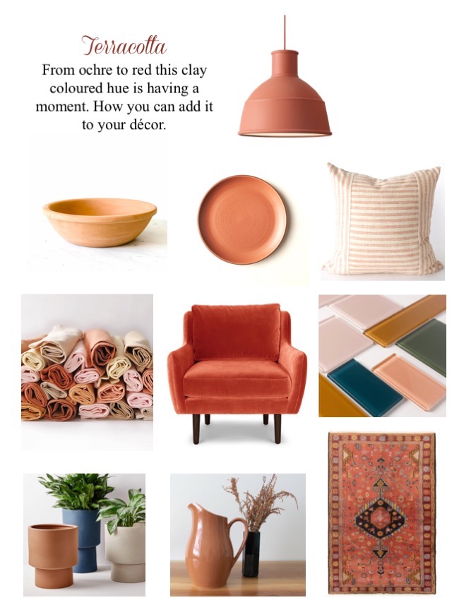 Terracotta can take you from summer to fall trend snapshot Paper