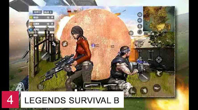 Game Battle Royale Offline Android Legends Survival Battlegrounds