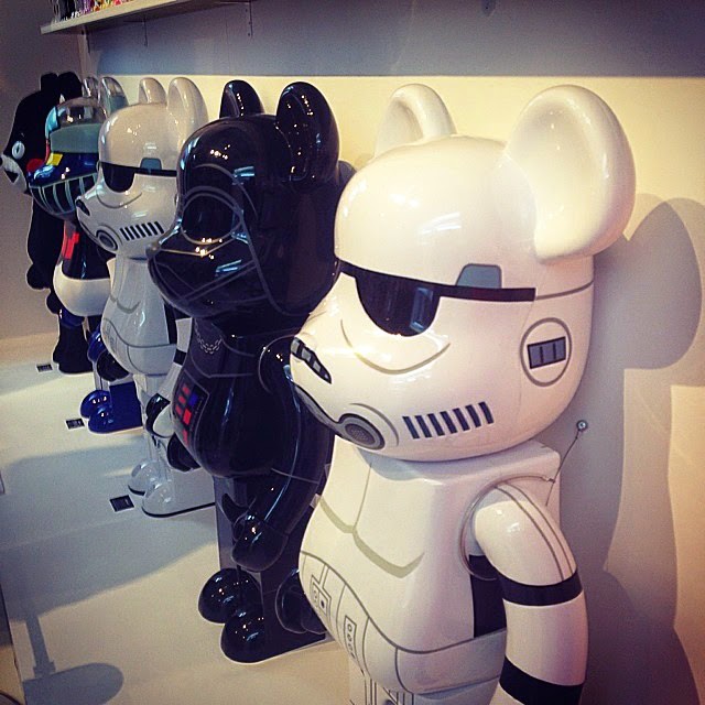 BE@RBRICK STORMTROOPER 1000％ Release for Medicom Toy Exhibition'14