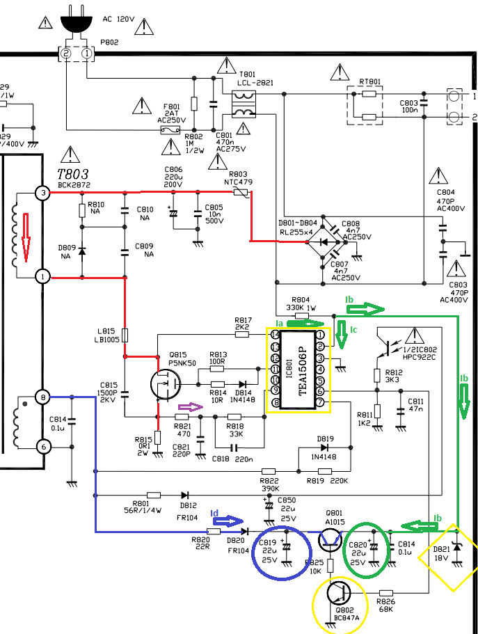 Top 105+ imagen diagramas electricos tv Abzlocal.mx