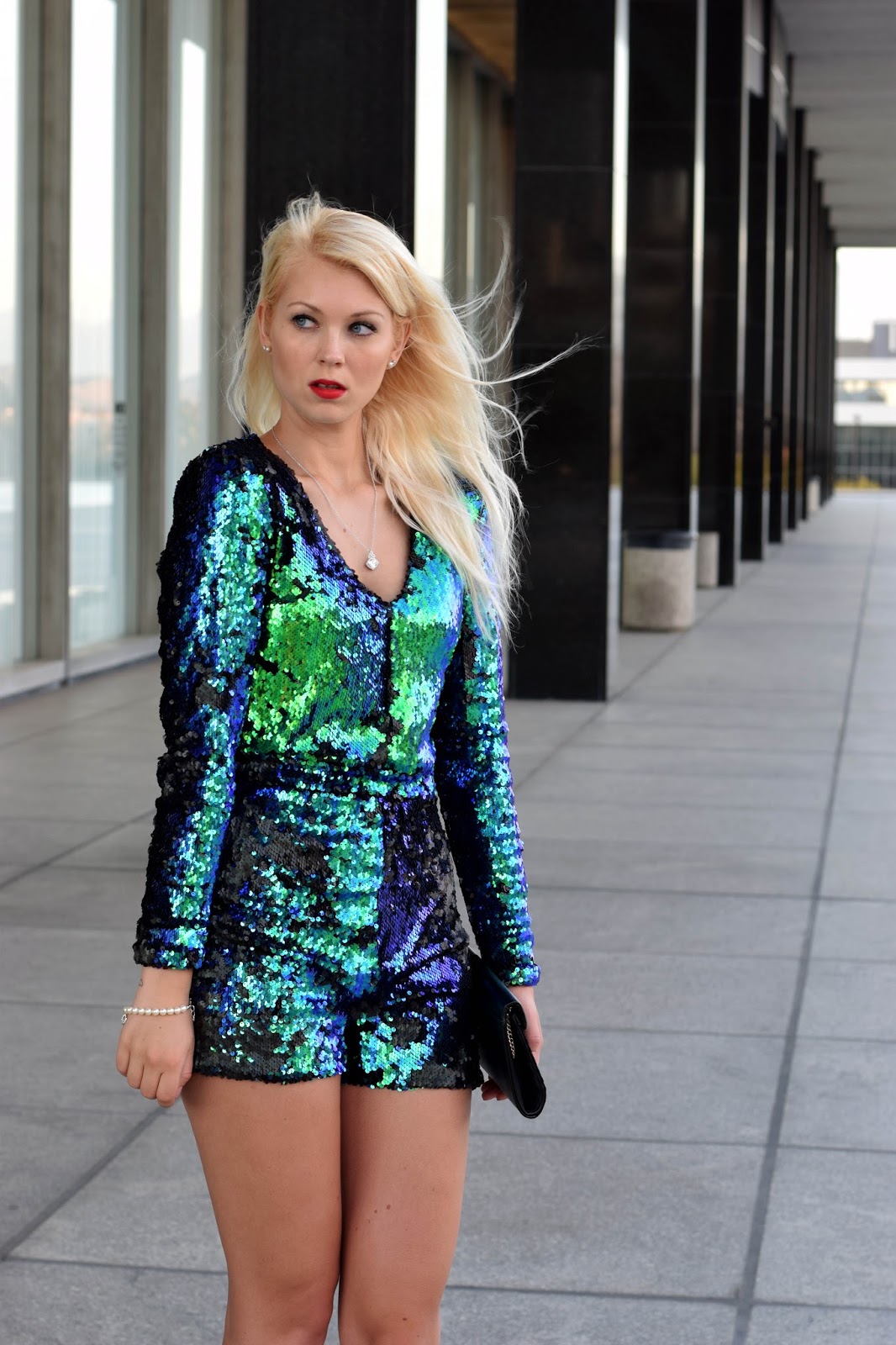 jumper,romper, sequin romper, sequin jumper, dtla, rebels market, sqeuin, german blondy, how to style sequin jumpesuit