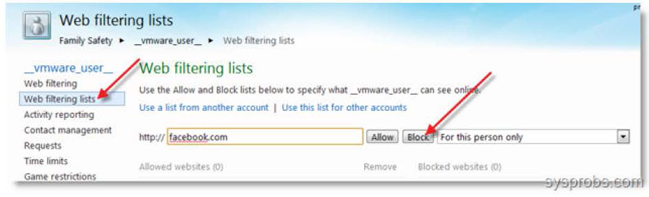 Remove blocked users