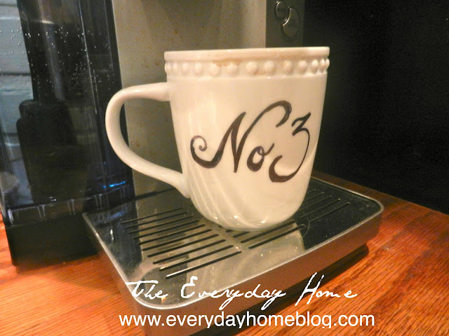 How to Create a Coffee Station at The Everyday Home / www.everydayhomeblog.com