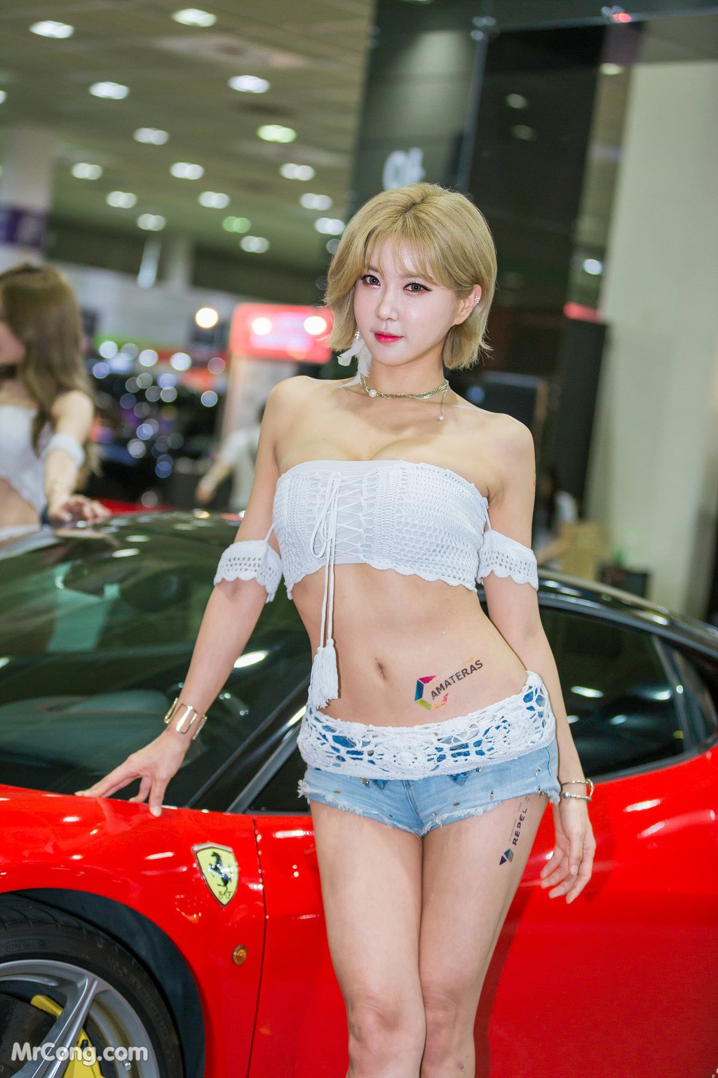 Heo Yoon Mi&#39;s beauty at the 2017 Seoul Auto Salon exhibition (175 photos) photo 9-13