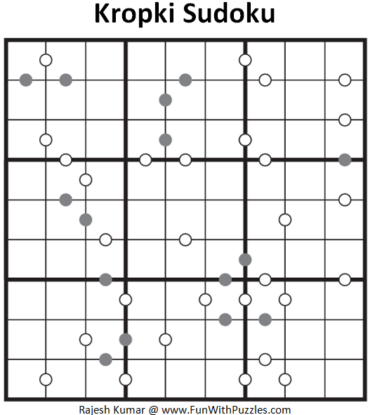 Kropki Sudoku (Fun With Sudoku #90)