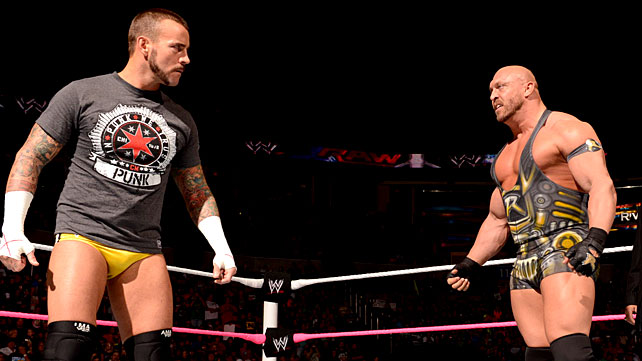 CM Punk Vs Ryback Hell In A Cell 2012