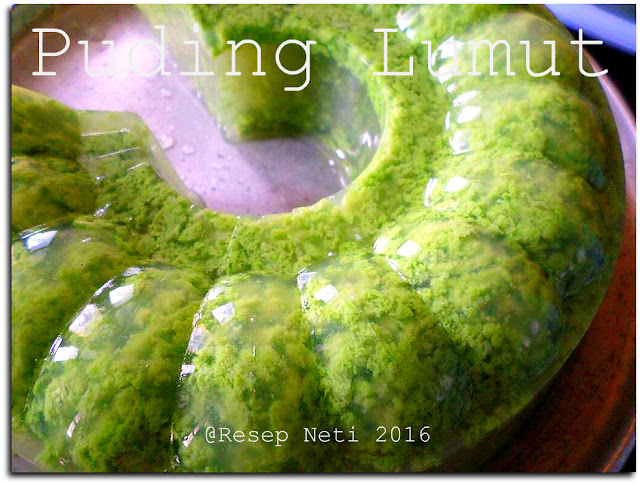 resep puding lumut