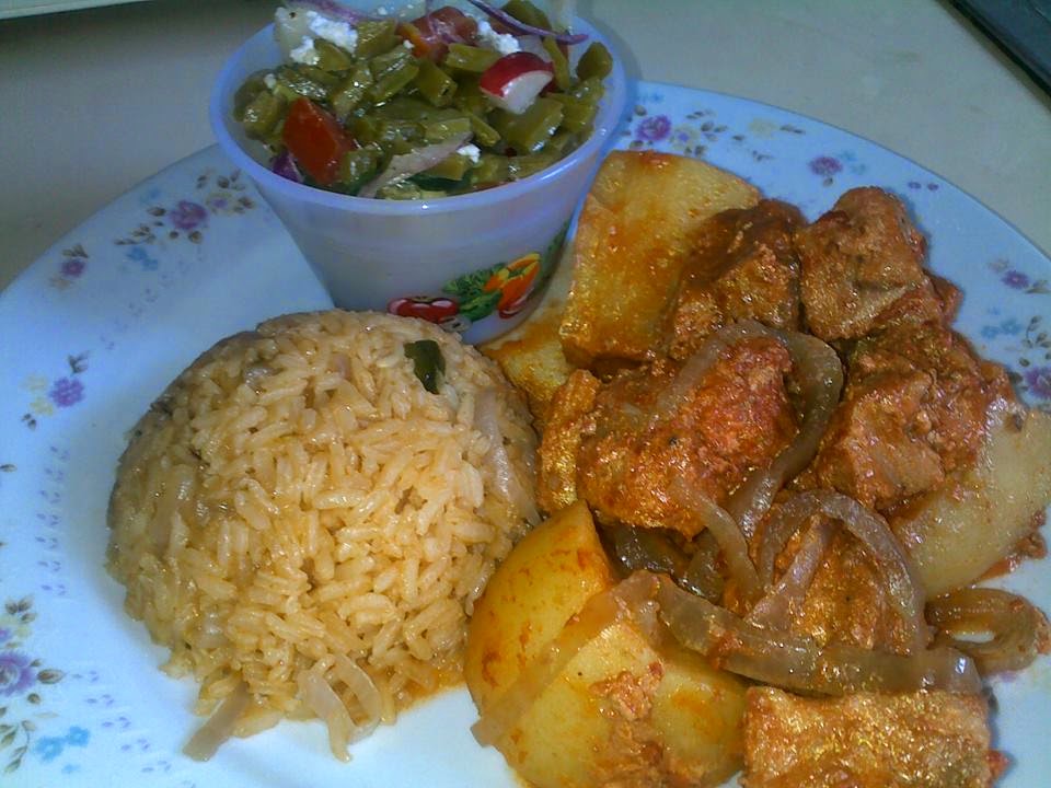 cocina de la abuela Xochitl CARNE DE PUERCO CON CHILE GUAJILLO