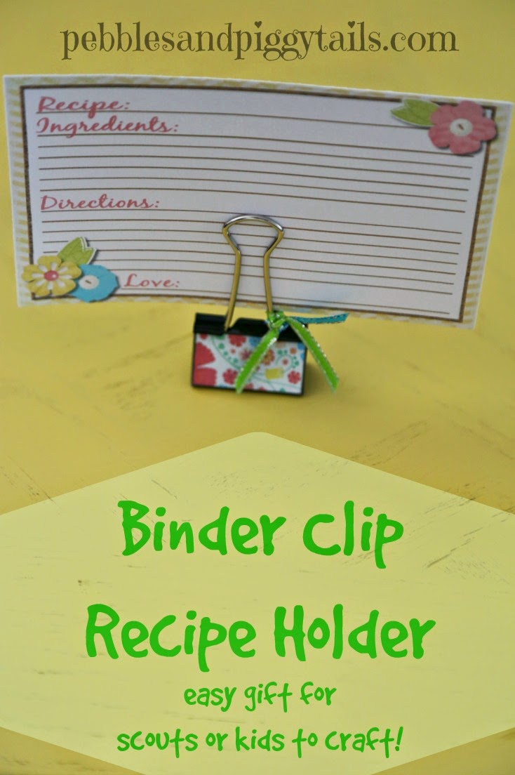 Binder Clip Recipe Holder Making Life Blissful