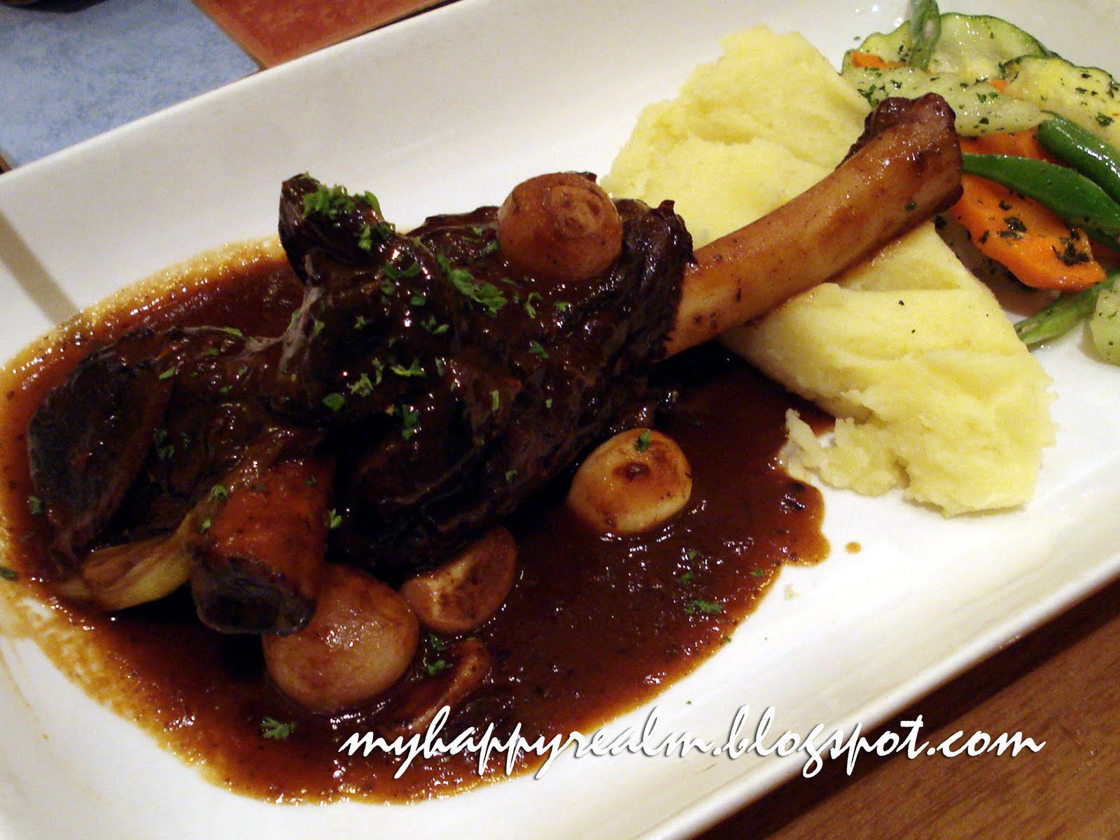 My Happy Realm My First Time at Old Vine Grille