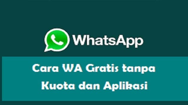 Cara Wa Gratis Tanpa Kuota Dan Aplikasi 2021 Cara1001 Cara Wa Gratis Tanpa Kuota Dan Aplikasi 2021 Cara1001