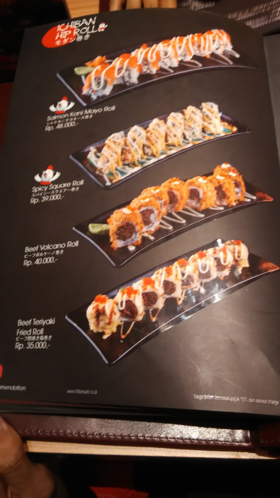 New Formation [DAFTAR HARGA MENU] Ichiban Sushi Transmart Padang