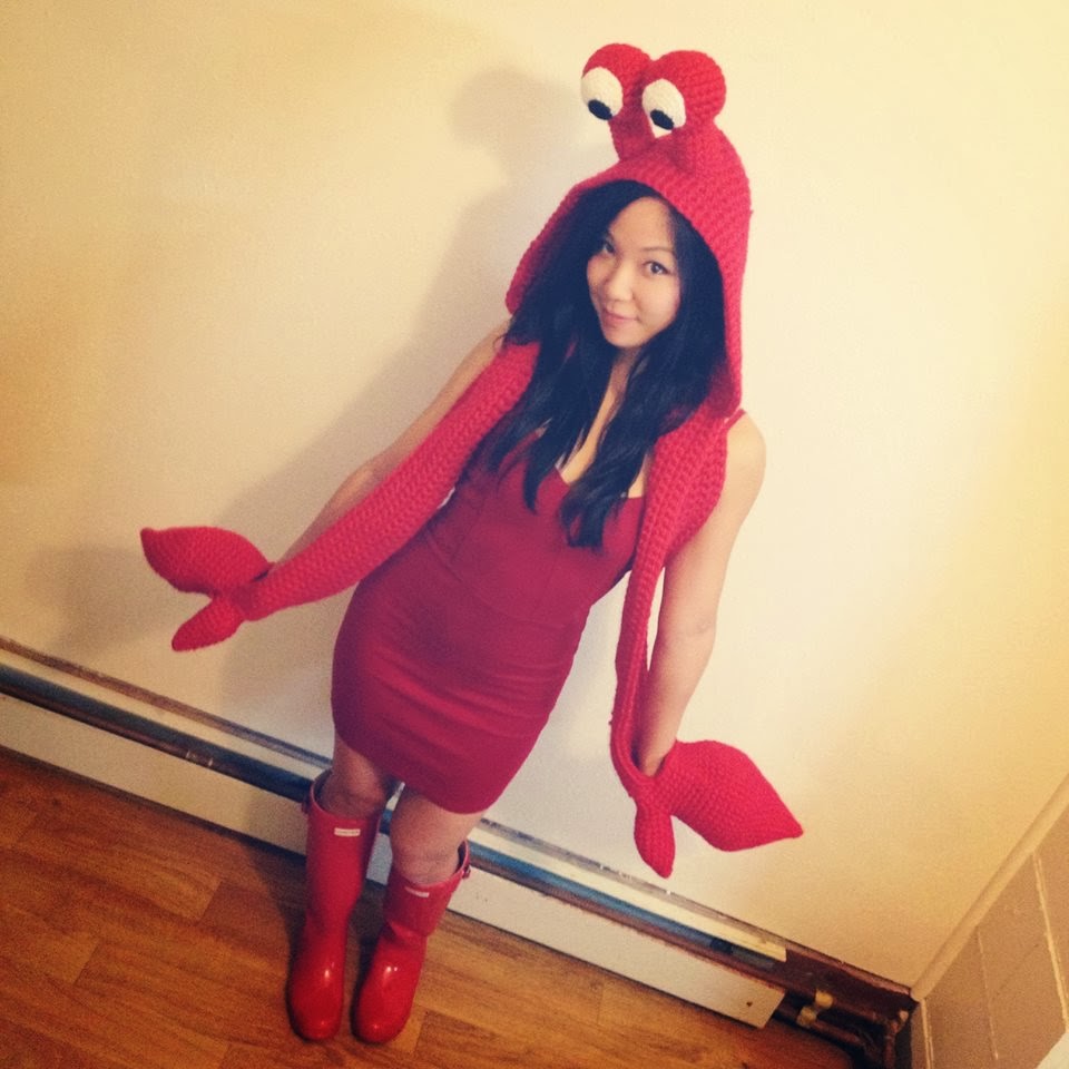 i ♥ amicute crustacean senstation crocheted crab costume with shell i ♥ amicute crustacean senstation crocheted crab costume with shell