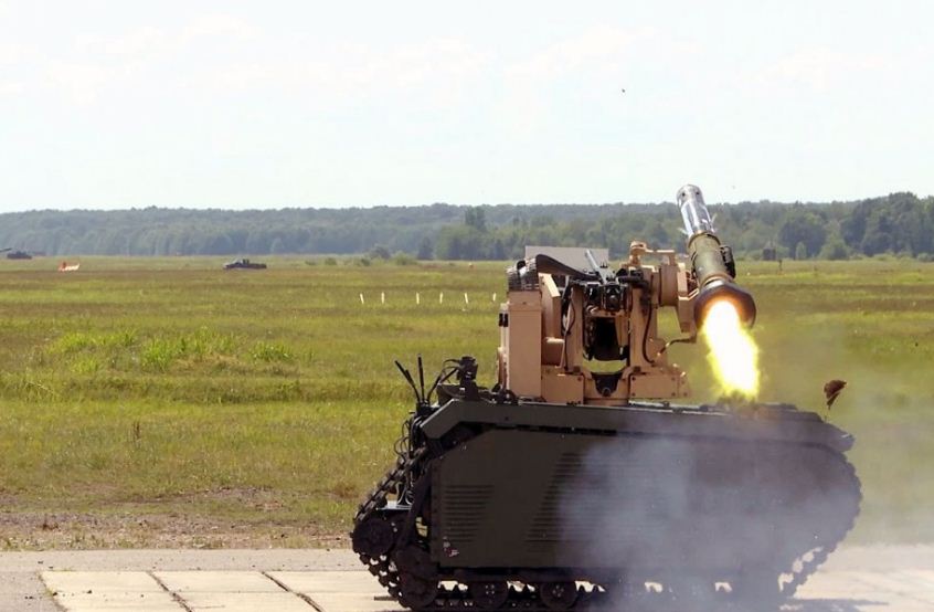 Javelin Missile Successfully Launched From Robot Tank Military Media