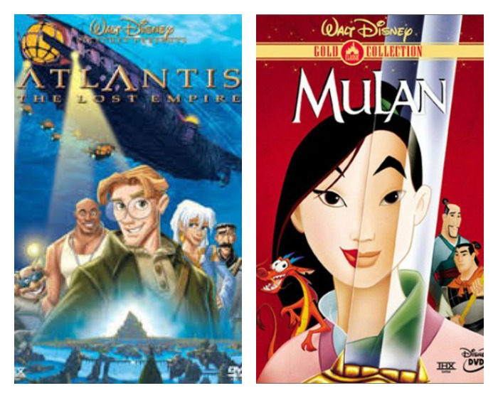 Top Disney films