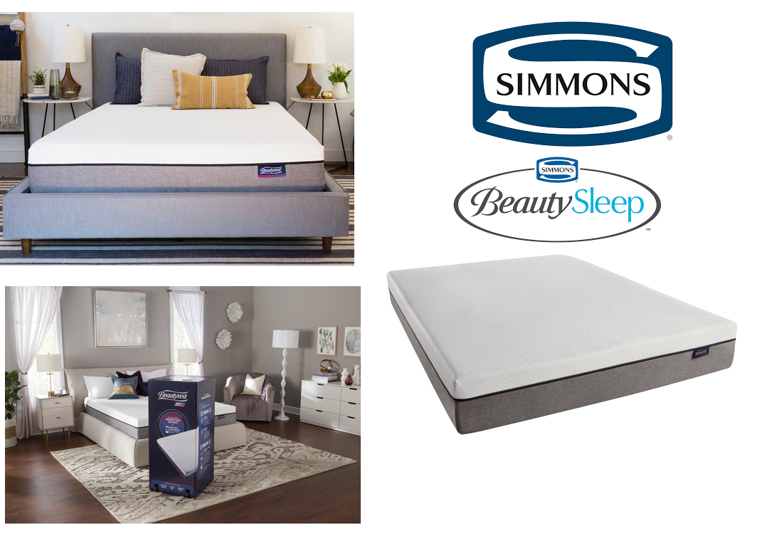 simmons beautysleep mattress in a box memory foam