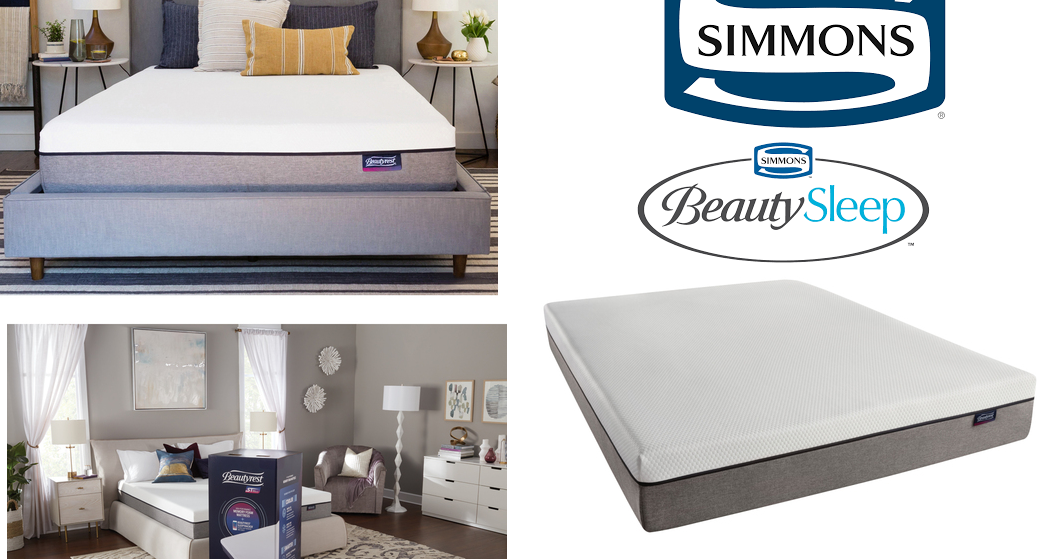 Simmons Beautysleep Memory Foam MattressInABox Sale 8" King 399
