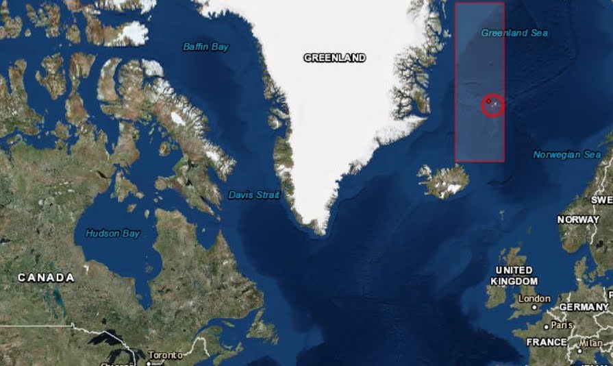 Violenta scossa di terremoto all'Isola Jan Mayen: Sisma M6,8 a 714 km N di Akureyri Islanda.