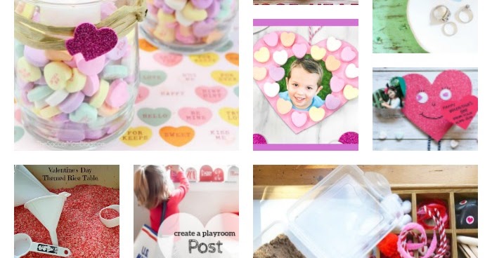 16 Valentine's Day Crafts for Preschoolers #ValentinesDay #Preschool