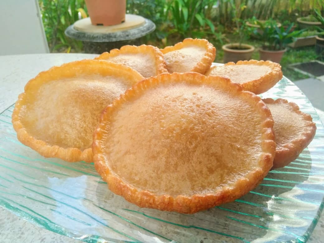 Cucur jawa lembut sukatan cawan