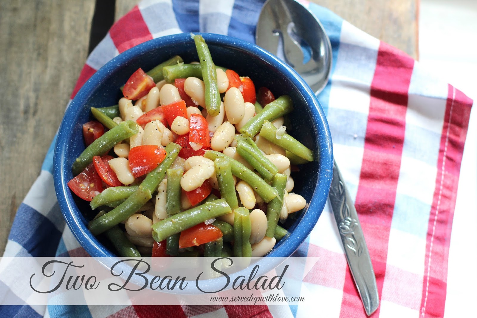 Two Bean Salad Served Up With Love