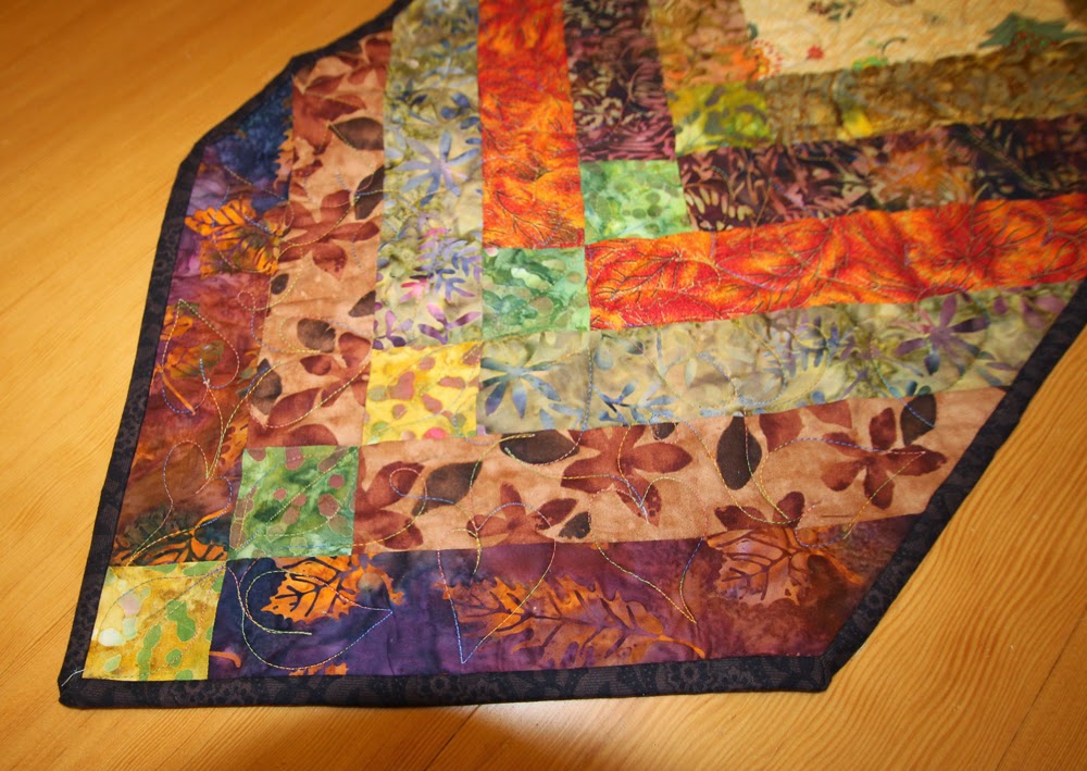 Stitchnquilt French Braid Tablerunner